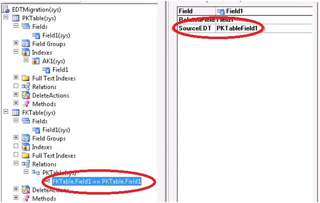 Working with AX 2012 EDT relation migration tool 7