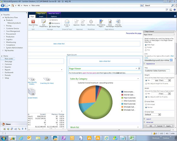 Embedding PowerView Dashboards into Role Centers-pic6