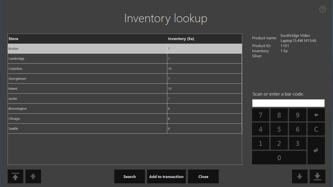 Inventory availability Image 1