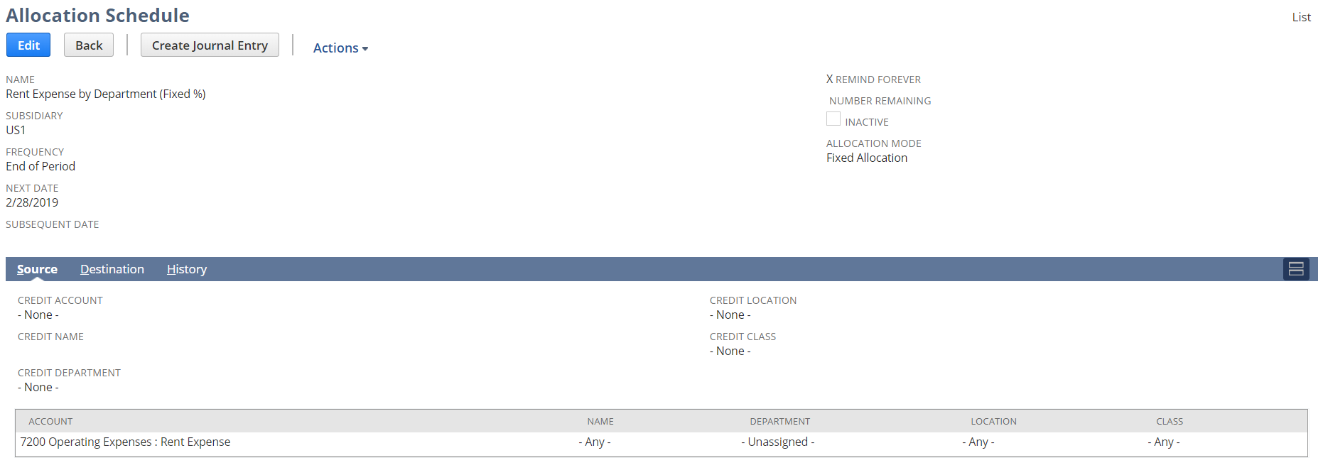 Netsuite Allocation Schedules Rsm Technology Blog