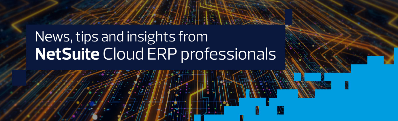 NetSuite Cloud ERP Blog