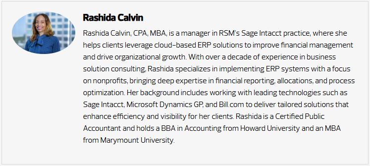 Rashida Calvin Bio