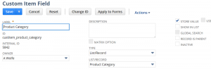 Create Product Category Item Record Field 1000px