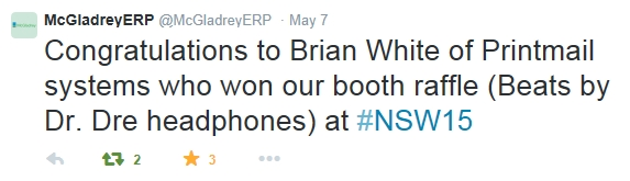 SuiteWorld raffle winner