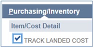 Track and Apply Landed Costs 3