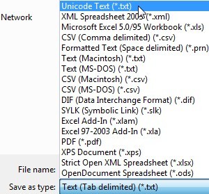 Unicode Text Selection