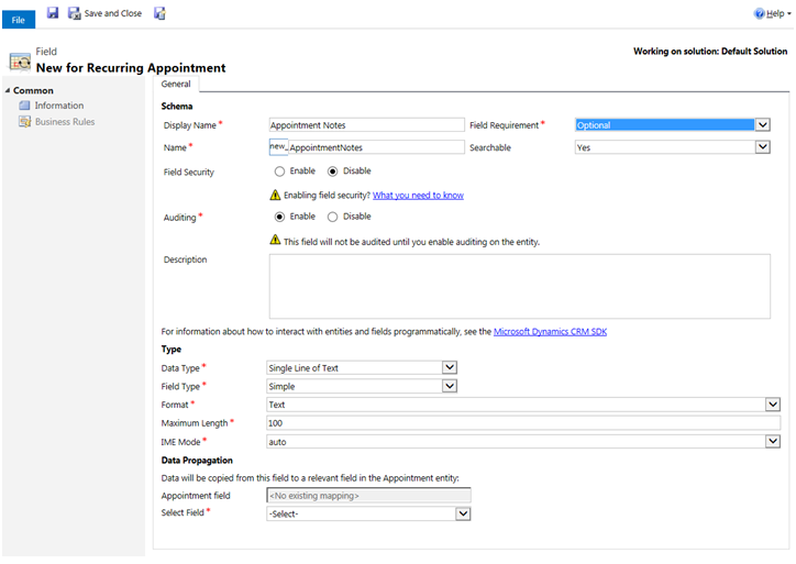 Data Propagation in Microsoft Dynamics CRM 2015 & 2013 1