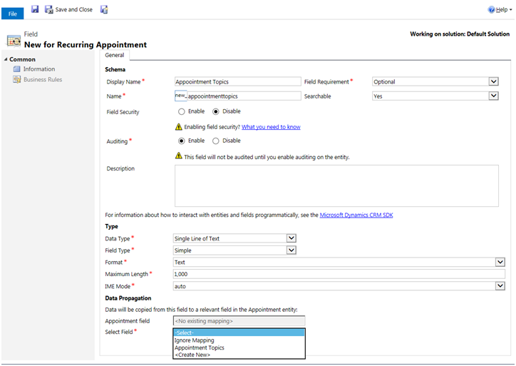 Data Propagation in Microsoft Dynamics CRM 2015 & 2013 10