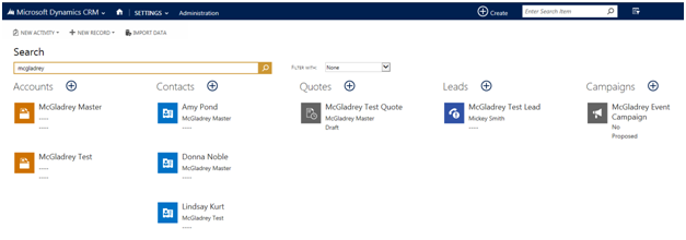 Customization of the Global Search in Dynamics CRM 2015 4