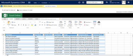First Impression - Dynamics CRM 2015 Spring Update 8