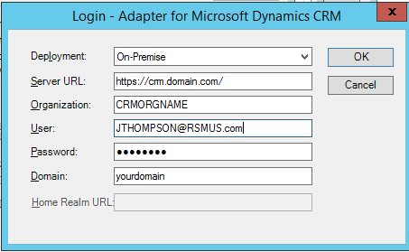 Error ID3242- Connecting Scribe to Dynamics CRM 3