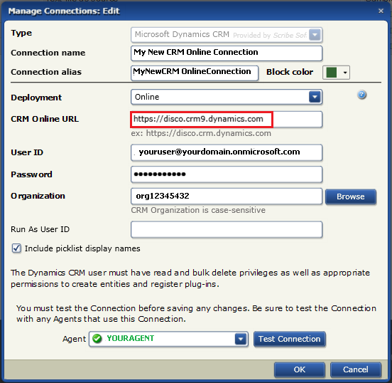 Access Denied Error When Connecting to Dynamics CRM Online From Scribe Online CRM Adapter (Solved)