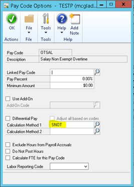 Setting up Blended Rate in Microsoft Dynamics GP2
