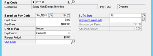 Setting up Blended Rate in Microsoft Dynamics GP3